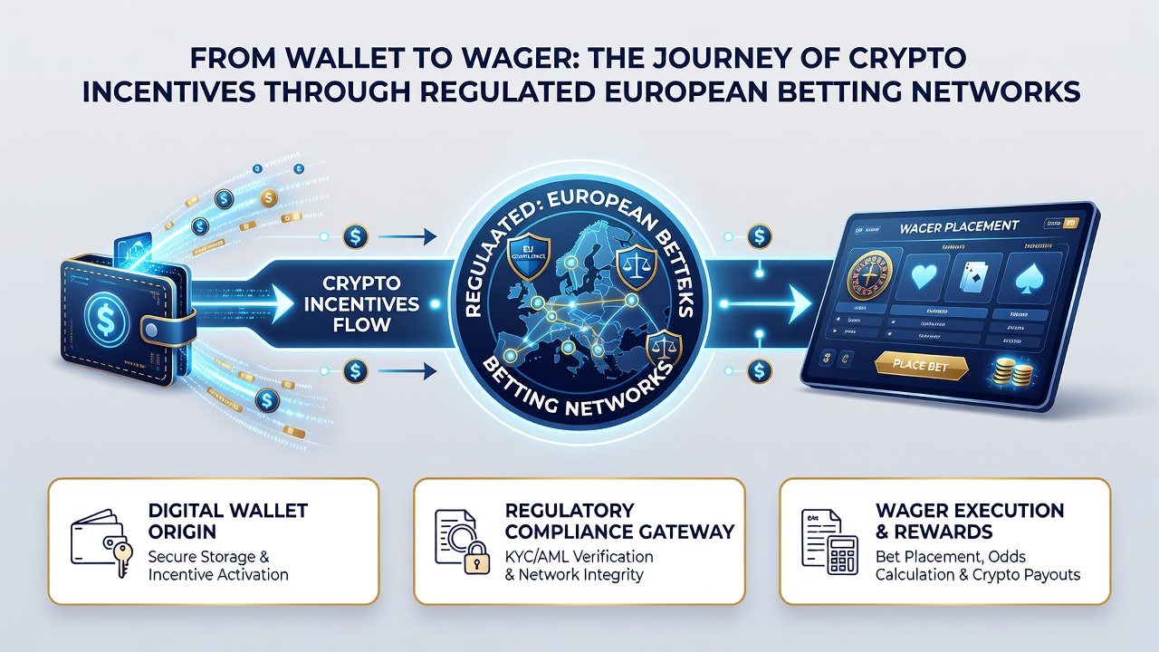 Darstellung von Token-Flüssen und Belohnungsallokation in europäischen Krypto-Wettnetzwerken