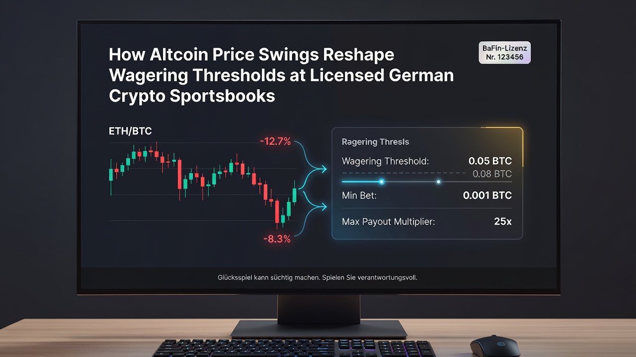 Illustration der Wallet-Integration und automatischer Limit-Anpassungen bei Krypto-Sportwetten
