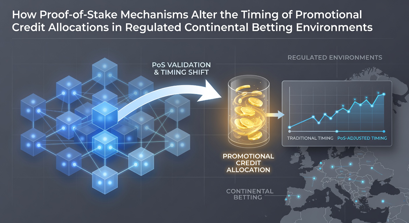 Blockchain-Netzwerk mit Proof-of-Stake-Validierungsprozessen in einer regulierten Wettumgebung