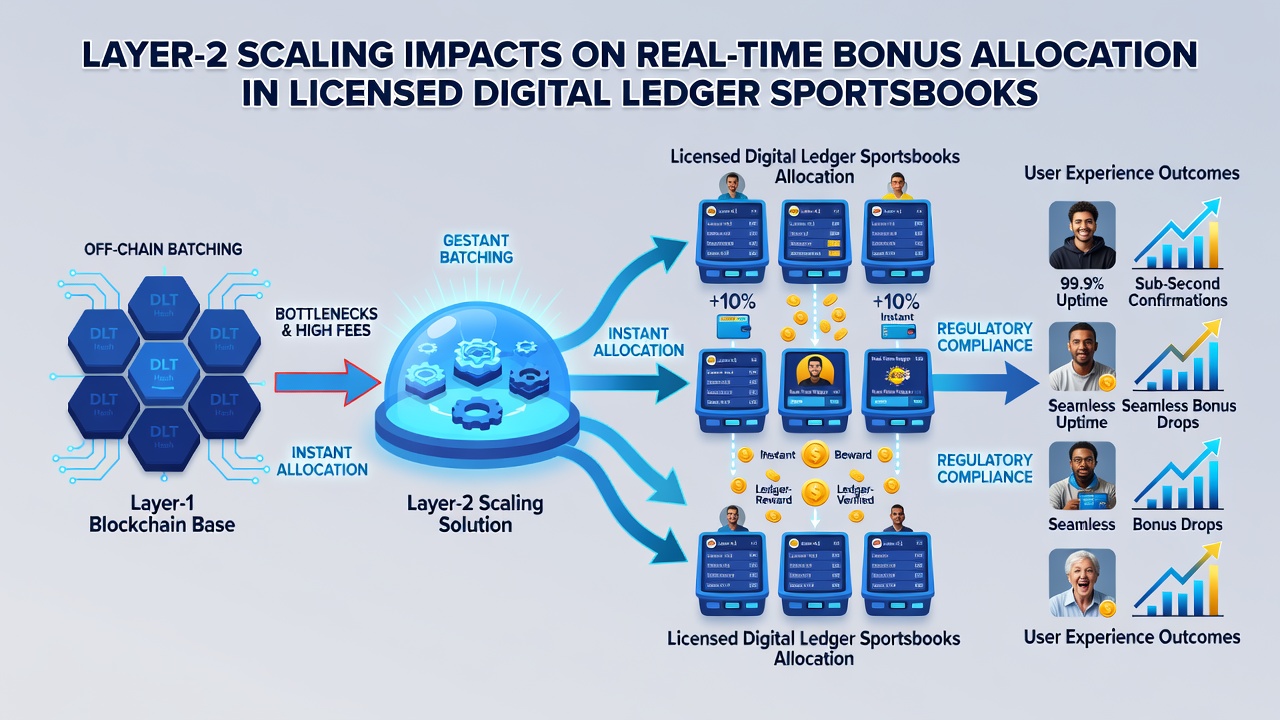 Darstellung der Echtzeit-Bonusverteilung durch Layer-2 in europäischen Blockchain-Sportwetten