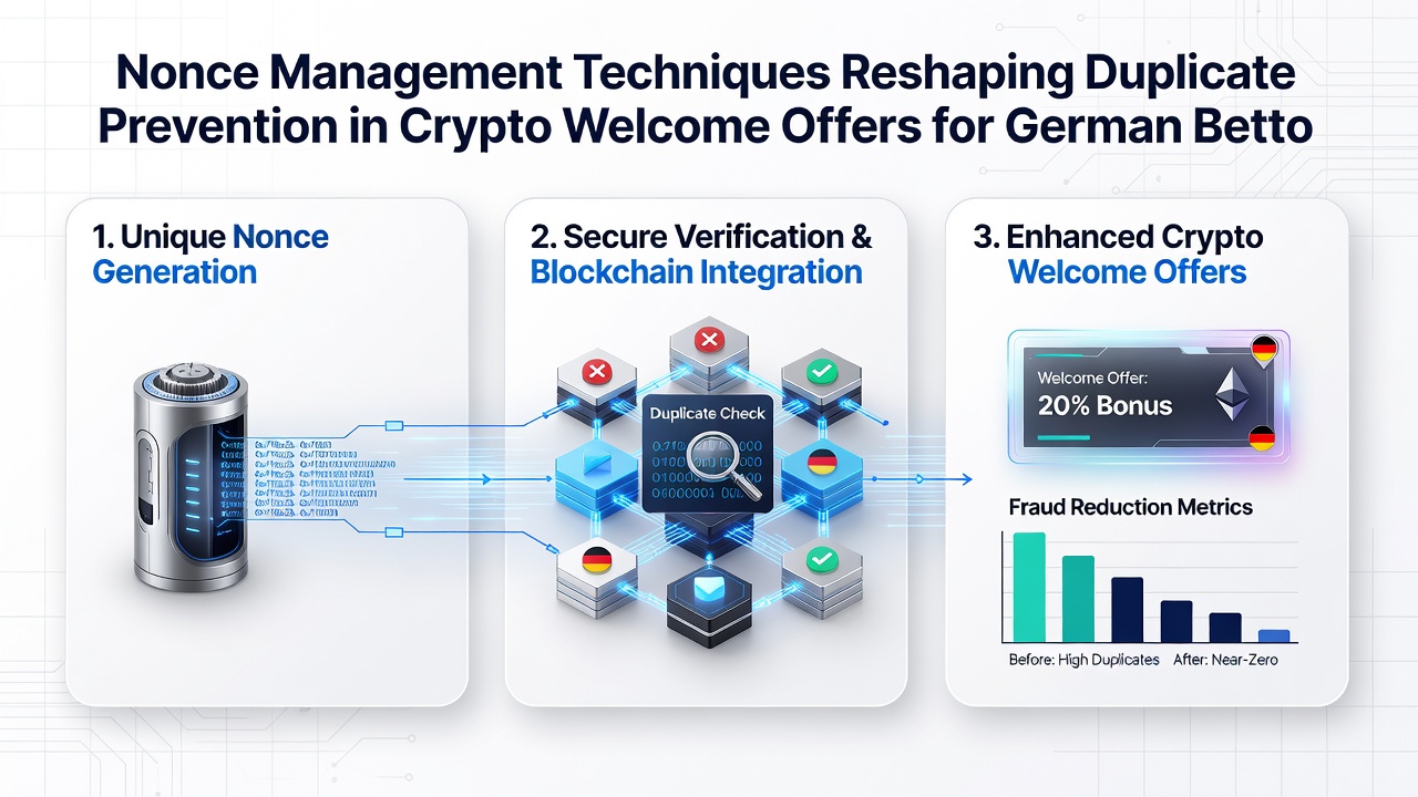 Integration von Nonce-Management in deutsche Krypto-Wettplattformen