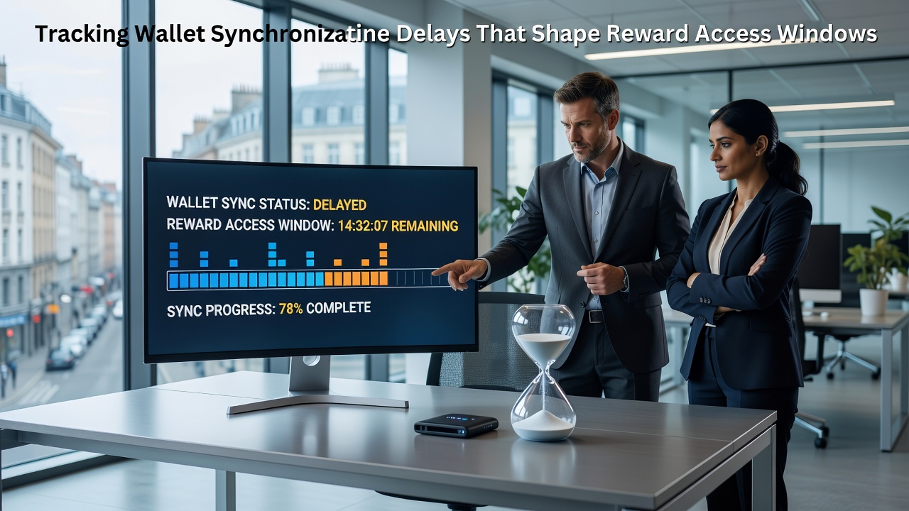 Diagramm zur Verfolgung von Wallet-Synchronisationsverzögerungen in europäischen Krypto-Wettplattformen mit Fokus auf Belohnungsfenster